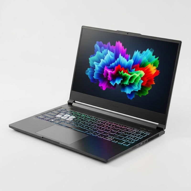 Laptop product photo — original input