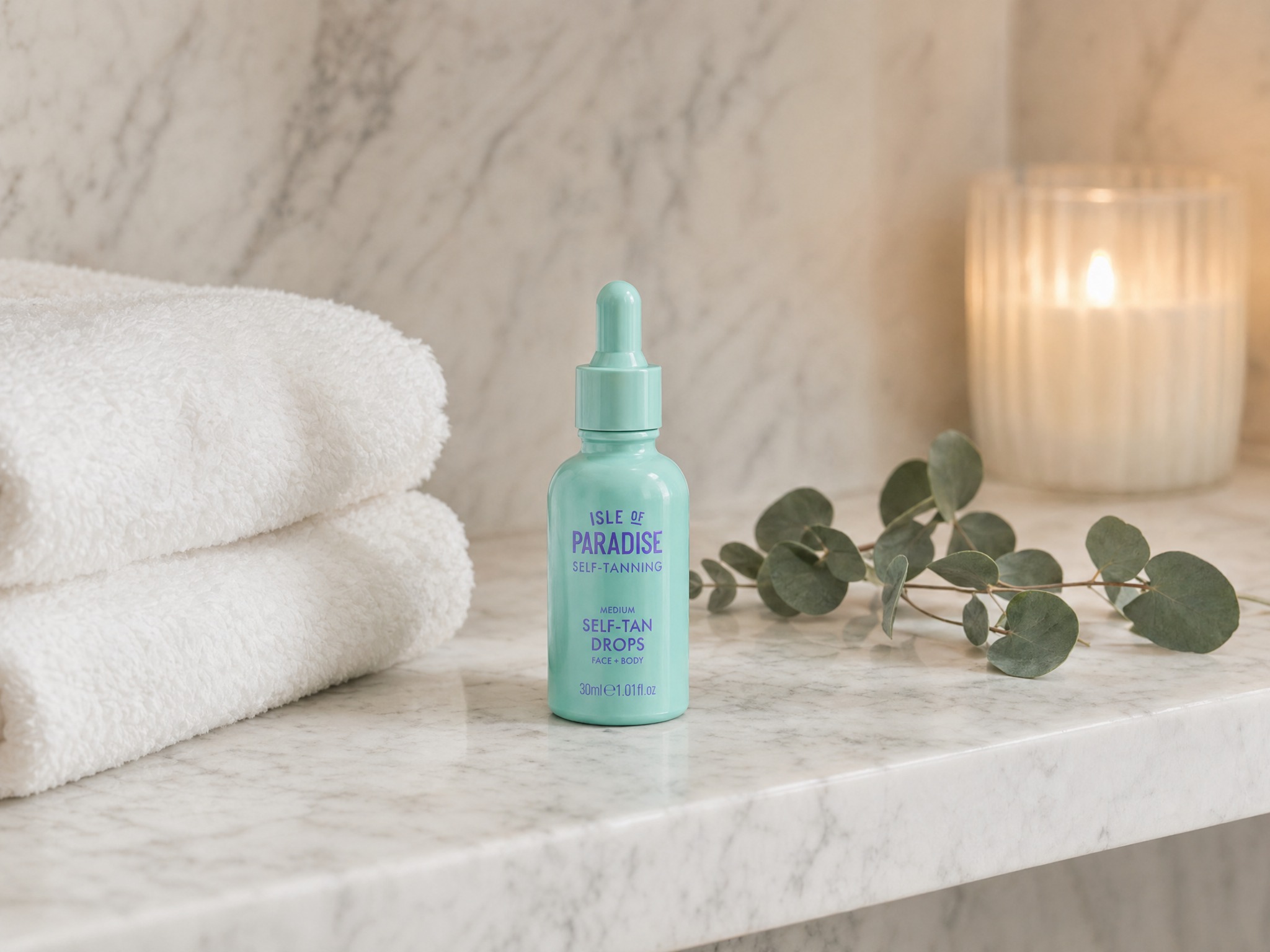 Beauty and skincare product photo — finished scene